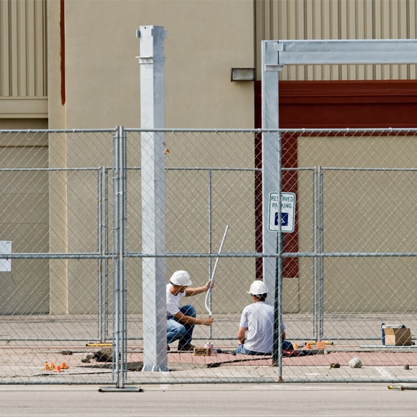 how much time can i rent the temporary fence for my construction site or event in Lebanon OR